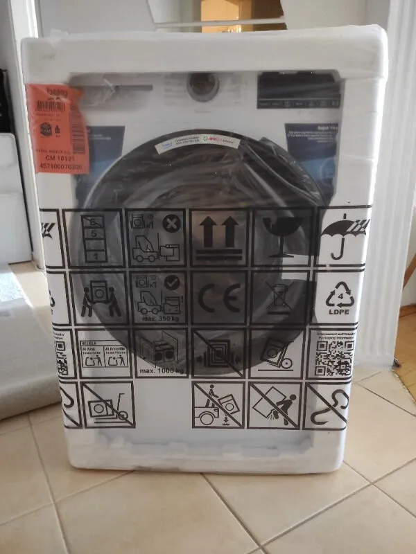 Beko CM 10121 1200 d/dk Yıkama Kapasitesi Hızlı Yıkama Özelliği ile Enerji Tasarruflu 10 KG Çamaşır Makinesi